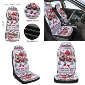Red Cardinal Winter Snow Christmas Seat Cover&hellip;