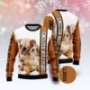 Rescued Siberian Husky Ugly Christmas Sweater, Dog Ugly Christmas Sweater, Ugly Dog Sweaters