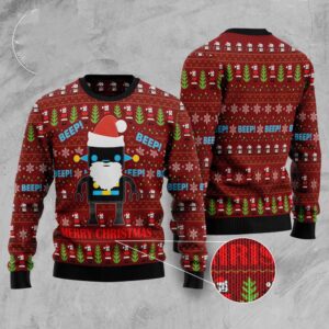 Robot Santa Ugly Christmas Sweater, Christmas Sweater,&hellip;