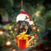 Rottweiler A Lot Of Loving Master Ornament, Christmas Ornament, Dog Ornament, Xmas Dog Ornaments
