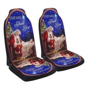 Santa Christmas Every Knee Shall Bow Seat&hellip;