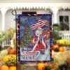 Santa Christmas Garden FlagXmas, Garden Flags, Outdoor Xmas Flags, Christmas Flag Outdoor