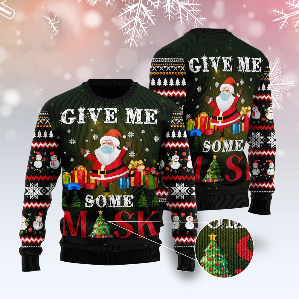 Santa Give Me Ugly Christmas Sweater, Christmas Sweater, Ugly Sweater, Funny Xmas Sweaters