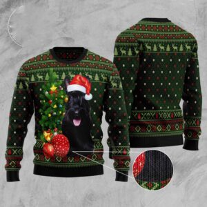 Scottish Terrier Cute Christmas Ugly Christmas Sweater,&hellip;