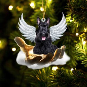 Scottish Terrier On The Hands Of Jesus&hellip;