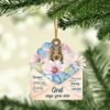Shetland-Sheepdog Tree Merry Christmas Ornament, Christmas Ornament, Dog Ornament, Xmas Dog Ornaments