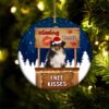 Shetland Sheepdog Sometimes They Have Paws Ornament, Christmas Ornament, Dog Ornament, Xmas Dog Ornaments