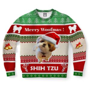 Shih Tzu Dog Ugly Christmas Sweater, Christmas&hellip;