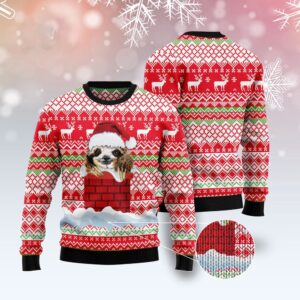 Sloth Chimney Ugly Christmas Sweater, Dog Ugly&hellip;