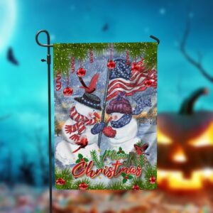 Snowman Merry Christmas Garden FlagXmas, Garden Flags,&hellip;