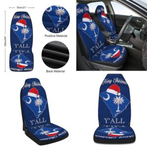 South Carolina Merry Christmas Seat Cover Cars Christmas Car Seat Cover Car Seat Cover 2 hpm56u.jpg