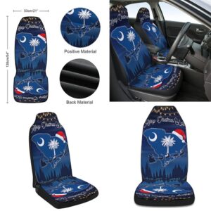 South Carolina State Merry Christmas You all Seat Cover Cars Christmas Car Seat Cover Car Seat Cover 2 cfuvw7.jpg