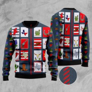 Texas Awesome Ugly Christmas Sweater, Christmas Sweater,&hellip;