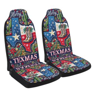 Texas Christmas Merry Texmas Seat Cover Cars,&hellip;