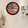 US Air Force O-6 Colonel Col O6 Wall Clock, Military Clocks, 24 Hour Clocks US Air Force O-6 Colonel Col O6 Wall Clock, Military Clocks, 24 Hour Clocks