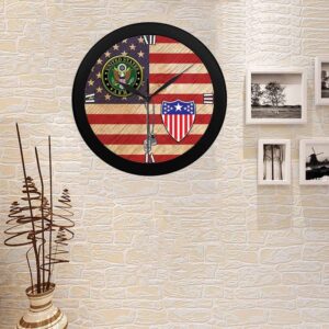 US Army Adjutant General Black Wall Clock,&hellip;
