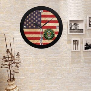 US Army Wall Clock, Military Clocks, 24&hellip;