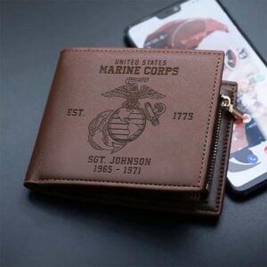 US Marine Corps Men Wallet Custom Your&hellip;