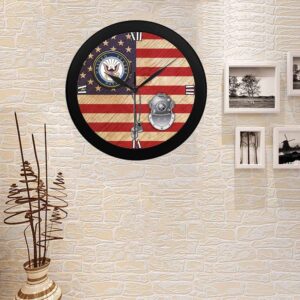 US Navy Diver Navy ND Wall Clock,&hellip;