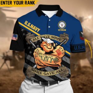 US Navy Military Services Veteran Polo Shirt,&hellip;
