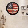 US Navy O-8 Rear Admiral O8 RADM Flag Officer Wall Clock, Military Clocks, 24 Hour Clocks US Navy O-8 Rear Admiral O8 RADM Flag Officer Wall Clock, Military Clocks, 24 Hour Clocks