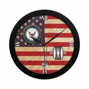 US Navy Opticalman Navy OM Wall Clock,&hellip;