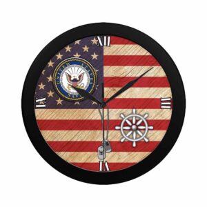 US Navy Quartermaster Navy QM Wall Clock,&hellip;
