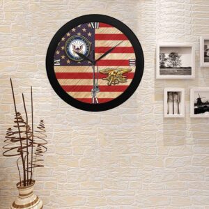 US Navy Special Warfare Wall Clock, Military&hellip;
