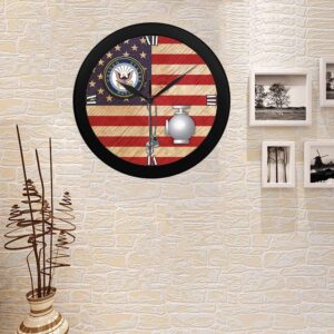 US Navy Utilitiesman Navy UT Wall Clock,&hellip;