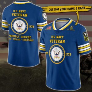 US Navy Vneck Football Jersey Custom Your Name And Rank Military Shirts US Veteran Gifts Military Jersey 2 vhe3j5.jpg