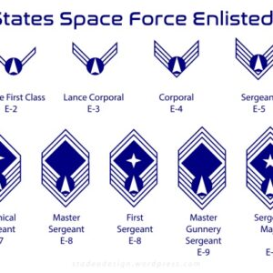 US Space Force Custom Name Rank Stanley&hellip;