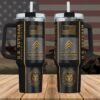 US Space Force Military Custom Name Rank And Year Stanley Tumbler 40Oz, Veteran Tumbler, Military Tumbler