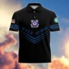 Veteran Polo Shirt, Multiservice US Space Force Veterans Polo Shirt