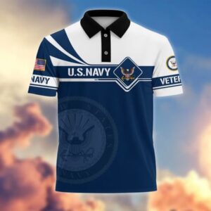 Veteran Polo Shirt, Navy Veteran Polo Shirt,&hellip;