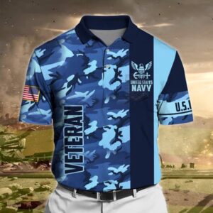 Veteran Polo Shirt, Navy Veteran Polo Shirt,&hellip;