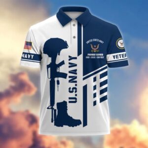 Veteran Polo Shirt, Navy Veteran Polo Shirt,&hellip;