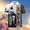 Veteran Polo Shirt, Proudly Served US Space Force Veterans Polo Shirt
