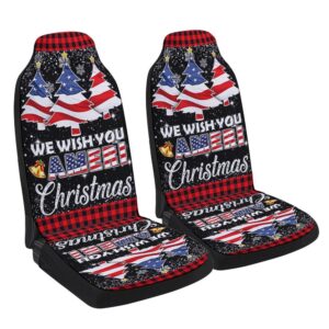 We Wish You Ameri Christmas Seat Cover&hellip;