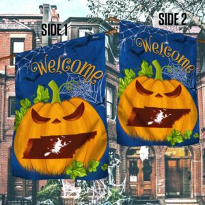 Welcome Tennessee Pumpkins Halloween Fall Flag Halloween Flag Halloween Garden Flags Halloween House Flags 3 d2w9y2.jpg