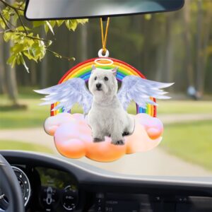 West-Highland-White-Terrier With Angel Wings Memorial Ornament, Christmas&hellip;