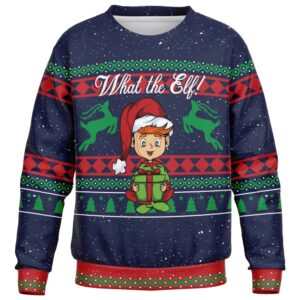 What the Elf Ugly Christmas Sweater, Christmas&hellip;