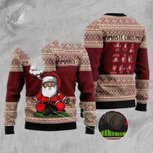 Yoga Santa Clause Ugly Christmas Sweater, Christmas&hellip;