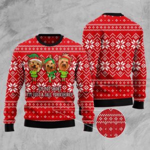 Yorkie Not Short Ugly Christmas Sweater, Christmas&hellip;