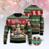 Yorkshire Terrier And Red Truck Ugly Christmas Sweater, Christmas Sweater, Ugly Sweater, Funny Xmas Sweaters