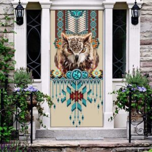 Adorning Entryways Owl & Native American Pattern&hellip;