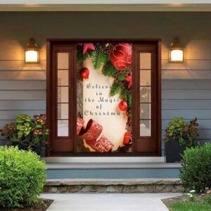 Believe Door Cover, Christmas Door Covers, Christmas&hellip;