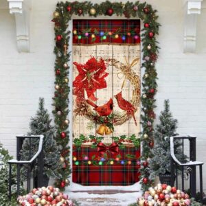 Cardinal Merry Christmas Door Cover Cardinal Christmas Decor Unique Gifts Doorcover Christmas Gift 3 cea3yt.jpg
