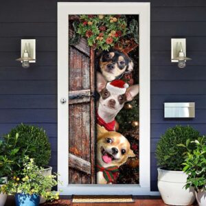 Chihuahua Door Cover Xmas Outdoor Decoration Gifts For Dog Lovers Housewarming Gifts Christmas Gift 2 jjxpph.jpg