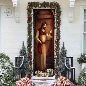 Christian Door Cover, Christian Knocking At The&hellip;