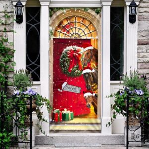 Christmas Begins With Horses Christmas Horse Decor Christmas Outdoor Decoration Unique Gifts Doorcover Christmas Gift 3 xbpp4q.jpg